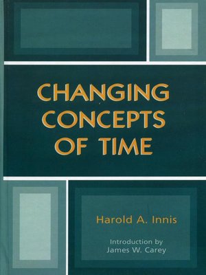 cover image of Changing Concepts of Time